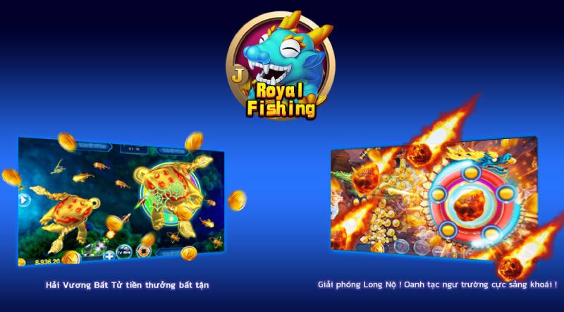 Cách chơi bắn cá Royal Fishing